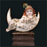 Marble Bal Krishna Idol