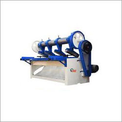 White And Blue Rotary Slotter Machine