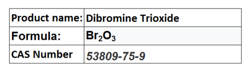 Dibromine Trioxide