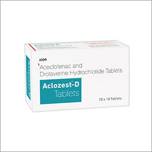 Aceclotenac and Drotaverine Hydrochloride Tablet