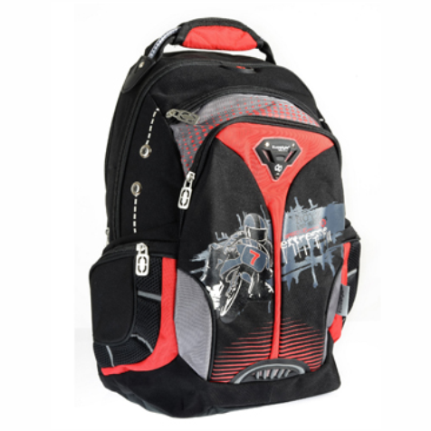 Bagpack (Red & Black)