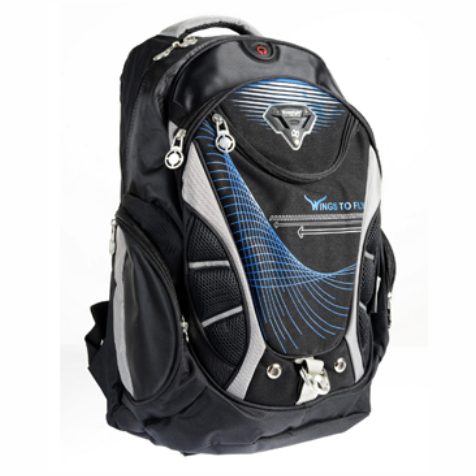 Bagpack (Grey & Black)