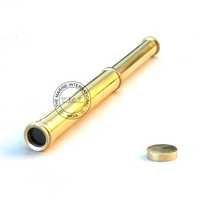 Brass Telescope With Lens Lid