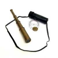 Antique Telescope W/Leather Case