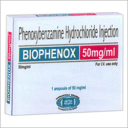 Phenoxybenzamine Hydrochloride Injection 50mg/ml