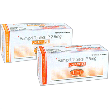 Ramipril Tablets IP 2.5mg/5.0mg