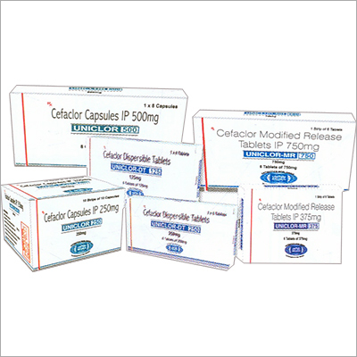 Cefaclor Capsules IP 250mg / 500mg