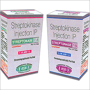 Streptokinase Injection Ip 7.5l/15l Drug Solutions