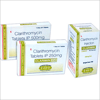 Clarithromycin Tablets IP 250mg/500mg