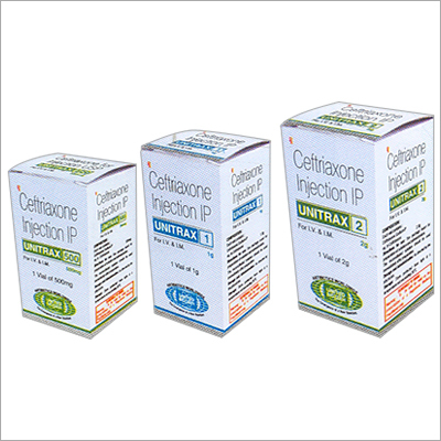 Ceftriaxone - Injection 500 MG | Antibiotic Medicine for Meningitis, UTIs, Surgical Prophylaxis, Safe for Renal Impairment, Pediatric Dosage Available