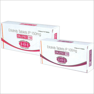 Dry Enzyme Erlotinib Tablets Ip 100Mg & 150Mg
