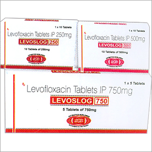 Levofloxacin Tablets IP 250mg, 500mg & 750mg