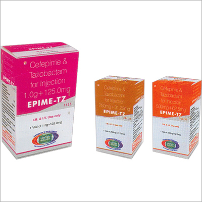 Cefepime & Tazobactam For Injection