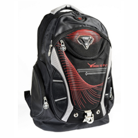 Bagpack Red & Grey