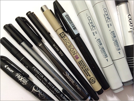 Gel Ink Pen - Plastic/Metal Material Multi Size Options Elegant Design with Comfortable Grip and Removable Ink Converter