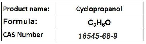 Cyclopropanol - Colorless Liquid, C3H6O, CAS 16545-68-9 | Cyclic Structure, High Reactivity, Ring Opening, Isomerization