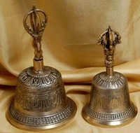 Easy To Install Brass Embossed Church Bell