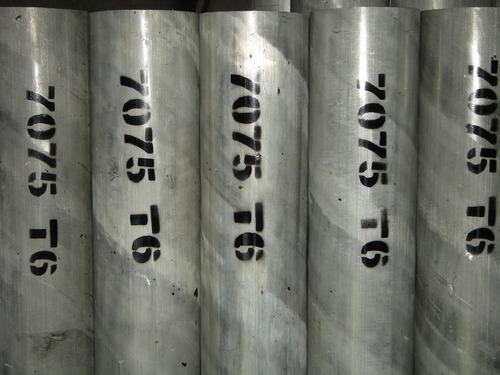 Silver Aluminium Rod