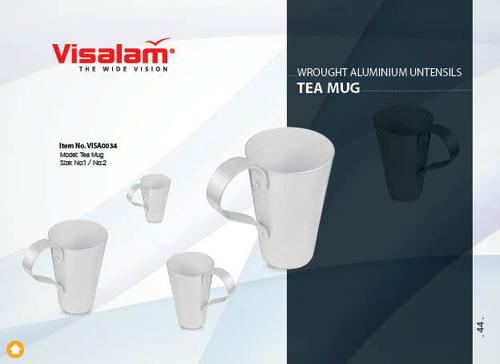 Wrought Aluminium Tea Mug