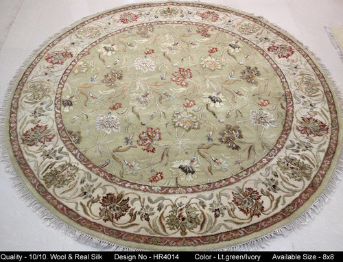 Traditional silk and wool rugs