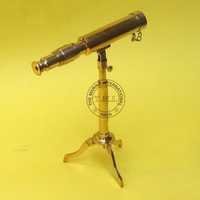Full Brass Nautical Telescope