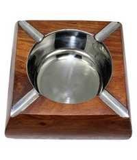 Desi Karigar Beautiful Wooden Ash Tray