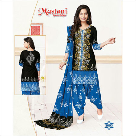 Unstitched Printed Cotton Suits