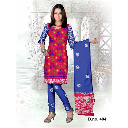 Unstitched Printed Cotton Suits