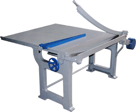 Paper Board Cutting Machine - Stainless Steel, Table Size 45"x55" to 66"x70" | Semi-Automatic, Smooth Cutting Blade, Weight 1200-1500 kg