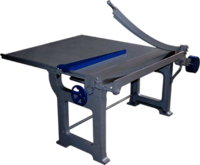 Paper Board Cutting Machine - Stainless Steel, Table Size 45"x55" To 66"x70" | Semi-automatic, Smooth Cutting Blade, Weight 1200-1500 Kg