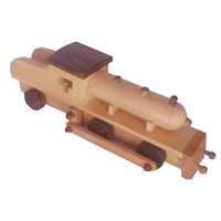 Desi Karigar beautiful mini wooden train engine replica toy showpiece