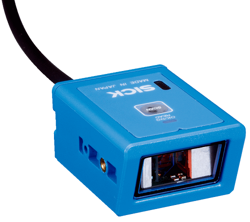 Barcode Scanner - 30 mm x 43.3 mm x 20 mm, Light Blue IP 45, 100 Hz Scanning Frequency
