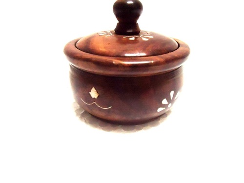Handmade Desi Karigar Sindoor Wooden Shingaar Box