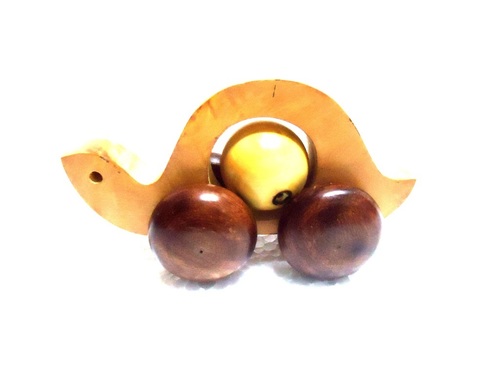 Desi Karigar Wooden Tortoise toy