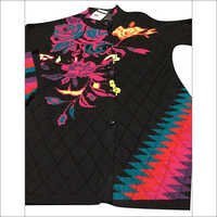 Multicolor Woolen Women Coat