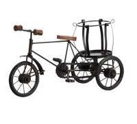 Desi Karigar Wooden Rickshaw Bottle Holder
