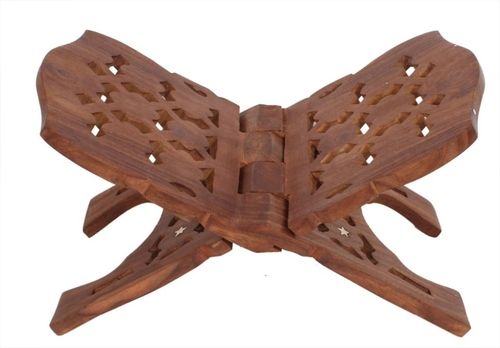 Wooden Folding Holy Book Stand (rehal) 10 Inch