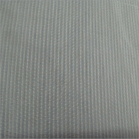 Cotton Viscose Dobby Stripe