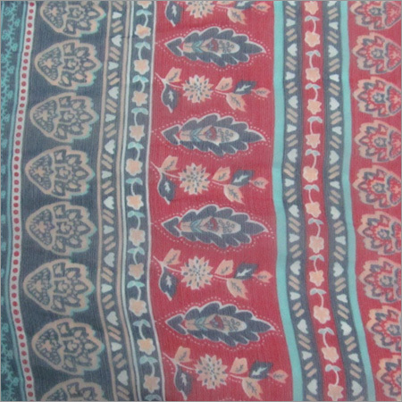 Poly Soft Chiffon Printed Fabrics