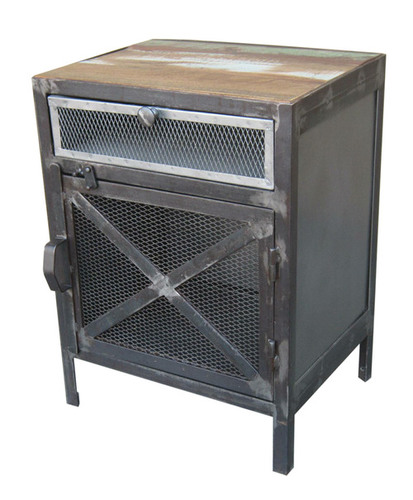 Polished Industrial Bedside