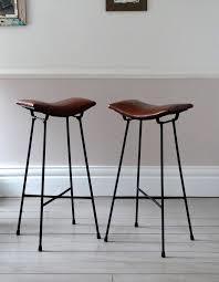 Polished Vintage Brass Bar Stools