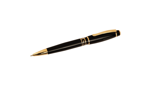 Celebrity Full Black Shining Pen