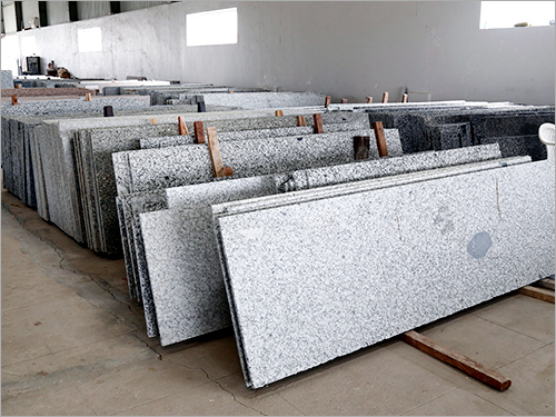 Colorful granite slabs