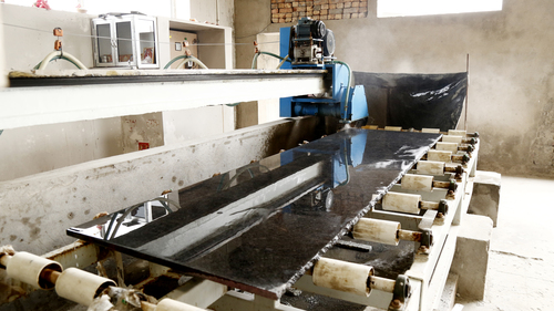 Finishing Process on Granite