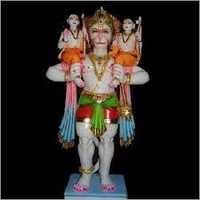 Marble Ram Laxman Hanuman Ji Statue