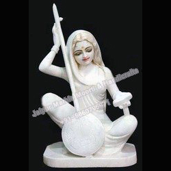 White Marble Moorti Meera Bai