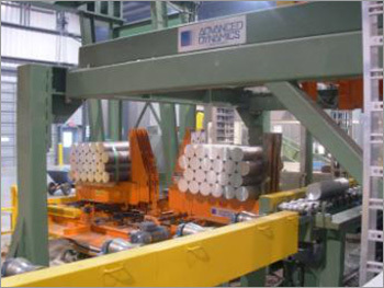 Cast House-Extrusion Billet Sawing , Stacking & Strapping