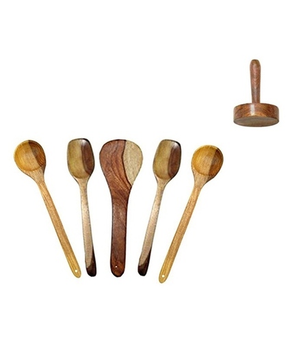 Desi Karigar Wooden Skimmer Set