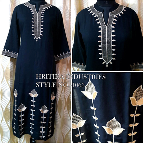 Embroidered Ladies Kurtis
