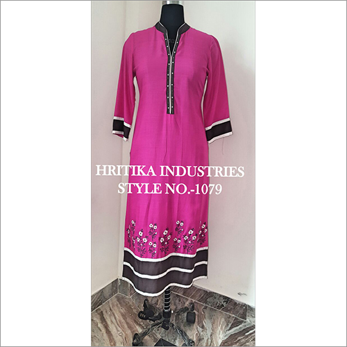 Fancy Rayon Ladies Kurtis